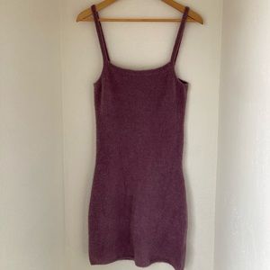 Zara Wool Mix Knit Dress Size Medium
